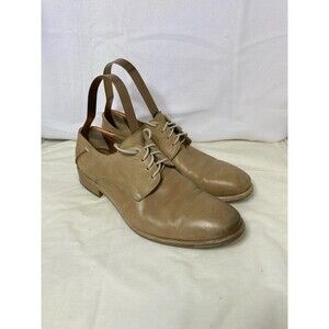 Men's Lloyd Tan Leather Oxfords Made in Germany Style# Gardell US 7.5